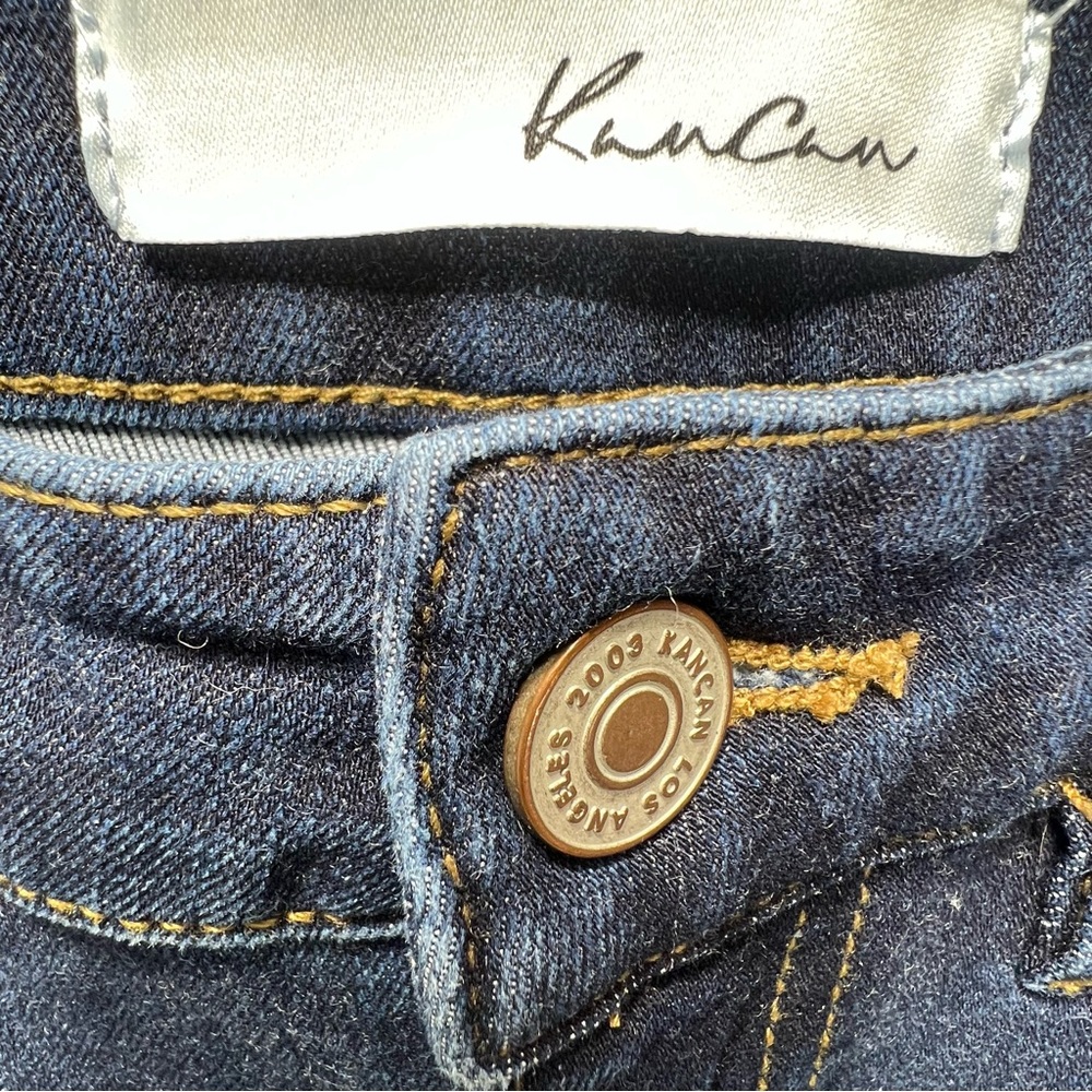 KANCAN Skinny Ankle Zip Distressed Knee Jeans Denim Size 5 / 26 - Picture 11 of 16